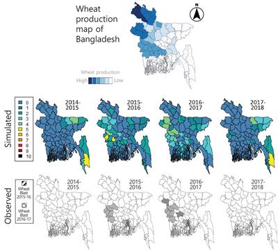 Retrospective Study on the Seasonal Forecast-Based Disease Intervention of the Wheat Blast Outbreaks in Bangladesh